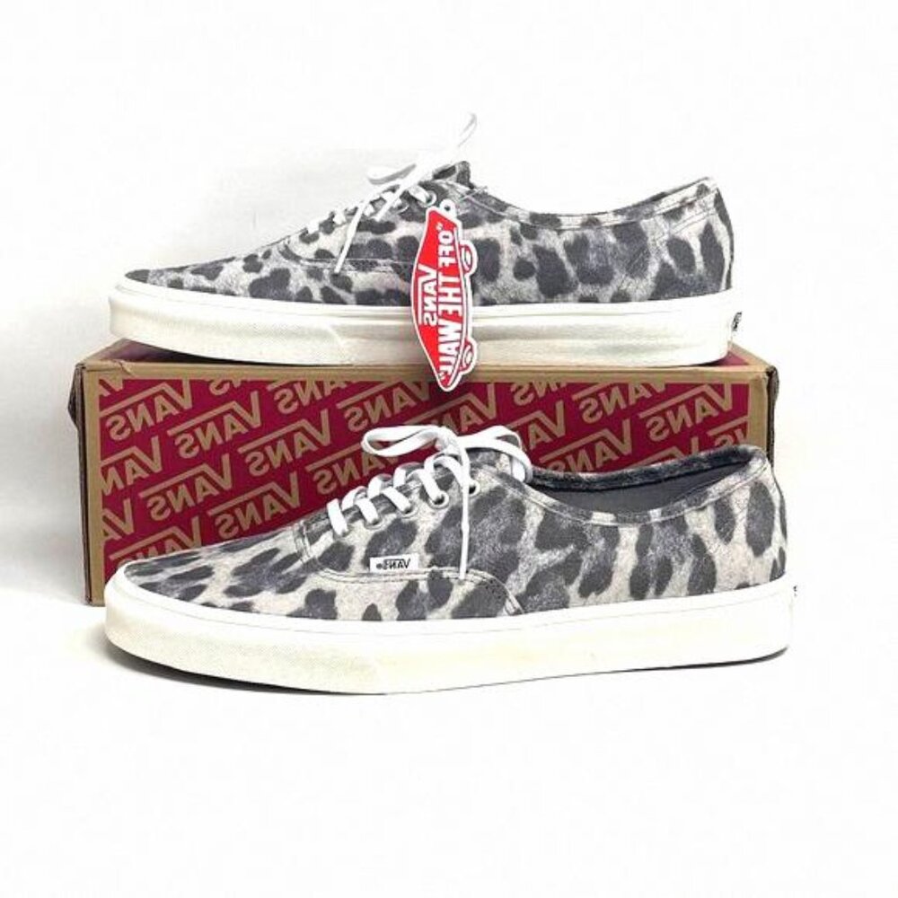 Vans Authentic Leopard Casual Low Top Shoes Women's Desc VN0A5HZS9FS Suede Size